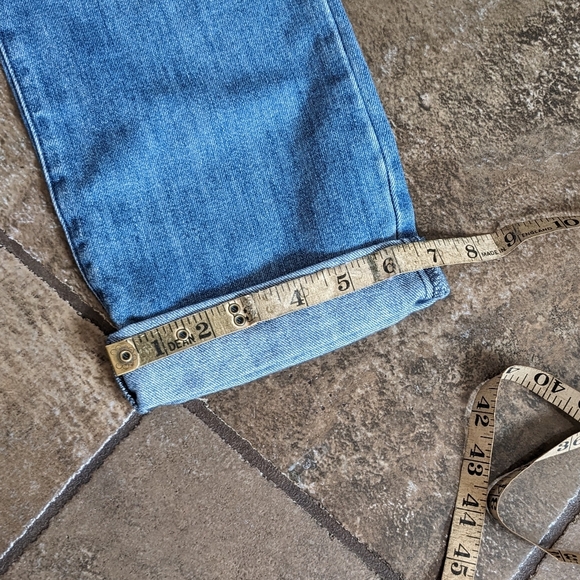 Gapkids 1969 Jeans Girls  Embroidered Straight Leg Size 12 Blue - Picture 10 of 16